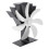 Μη ηλεκτρική ξυλόσομπα Fan7 Blades Θερμοηλεκτρική θέρμανση Αθόρυβη λειτουργία 4