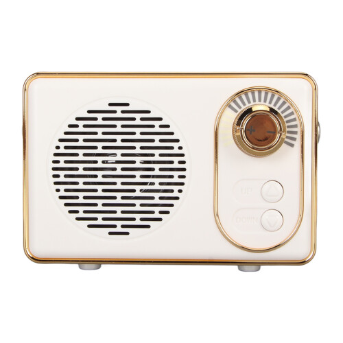 Φορητό ηχείο με ρετρό σχεδιασμό, vintage μίνι ηχείο Bluetooth5.0 με ισχυρή συμβατότητα, 1