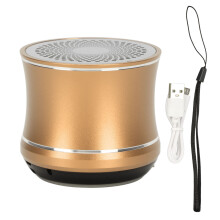 Draadloze Bluetooth-luidspreker voor draagbaar gebruik, helder Hi-Fi stereogeluid, TWS Bluetooth, luxe aluminium design, handsfree bellen,