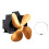 Αξεσουάρ Ξυλοσόμπας με Ανεμιστήρα Τζακιού για το Σπίτι, Αθόρυβη Λειτουργία, 1
