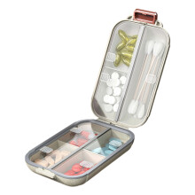Moistureproof Daily Pills Case With-Athenian White large
