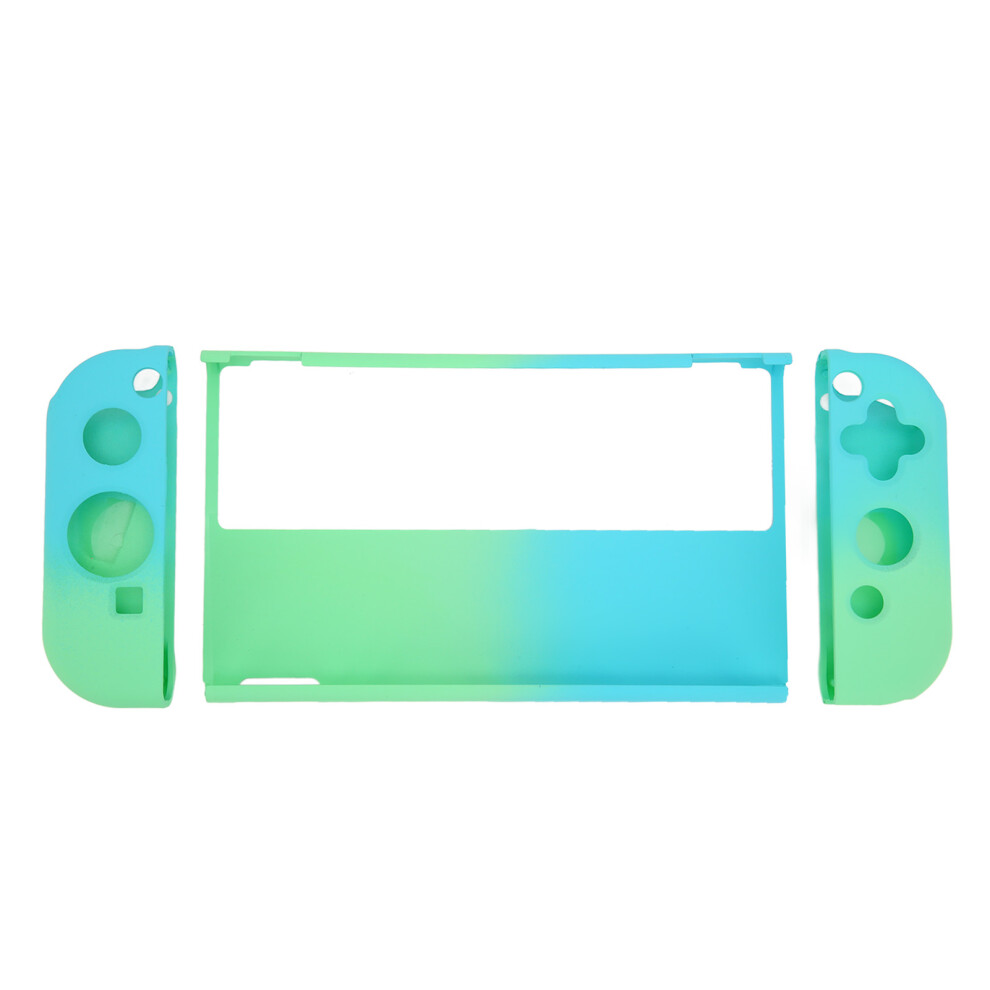 Dockable Case Silicone Grip Case For Nintendo Switch Oled, Enhanced Protection Skin Friendly Material Controller Cover With Thumb Caps, Compatible Wit 9416038615450