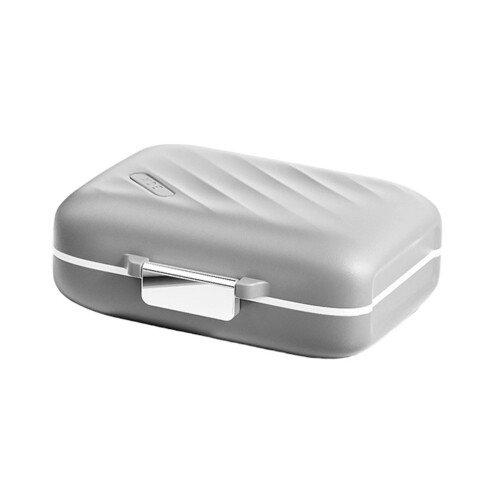 Travel Size 7 Sections Pills Box Lightproof Moisture Proof-D