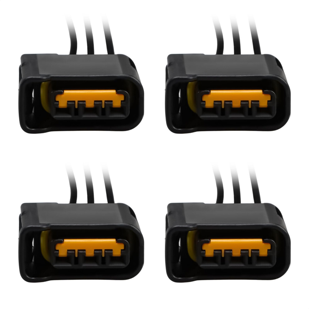4Pcs Ignition Coil Connector Plug With Waterproof Wiring Harness Pigtail For Subaru 19982014 9426802849912
