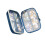 Compact Pills Organizers for Office Workers-Peacoc Blue 1 large 1