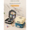 Compact Pills Organizers for Office Workers-Peacoc Blue 1 large 4