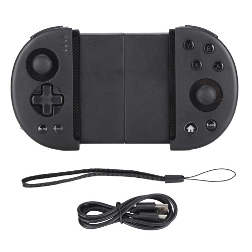 Controlador de jogos portátil para iPhone e Android com bateria de longa duração. Transforme seu celular em um console de jogos. Compatível com