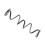 Curved Waved Pattern Metal Hook 3 Hook Set For Secure-Sliver 1