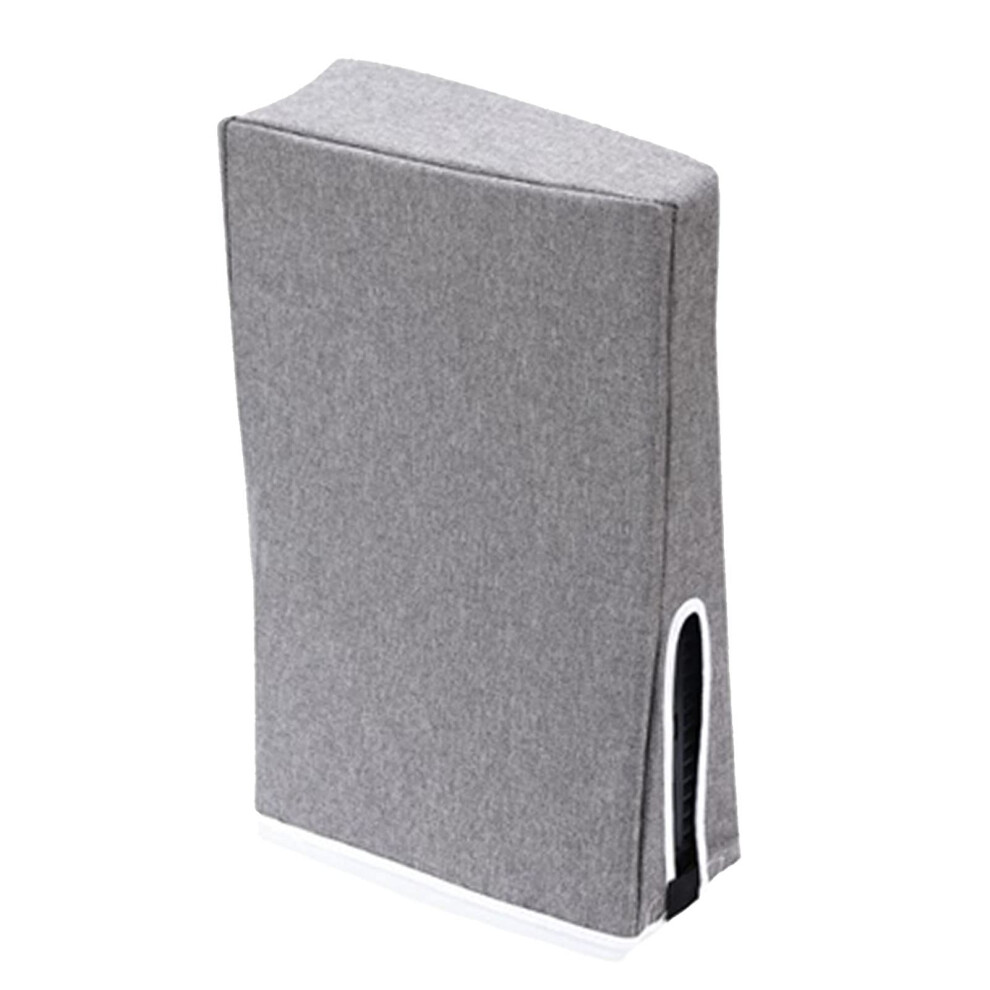 Dust Cover Vertical Oxford Cloth Protective Sleeve For Ps5 Digital And Disc Edition Grey 9001264018504