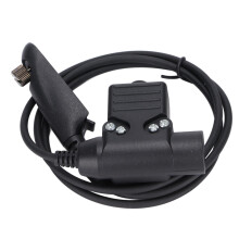 Veelzijdige push-to-talk-knop voor civiele tactische headsets met verbeterde functionaliteit, compatibel met Motorola-radio's, antislip, grote