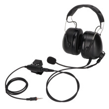 Tactical Headset For Airsoft Activities, Noise Reduction Sound Pickup Hearing Protection With PTT Button Control, Electronic Active Noise Cancellation