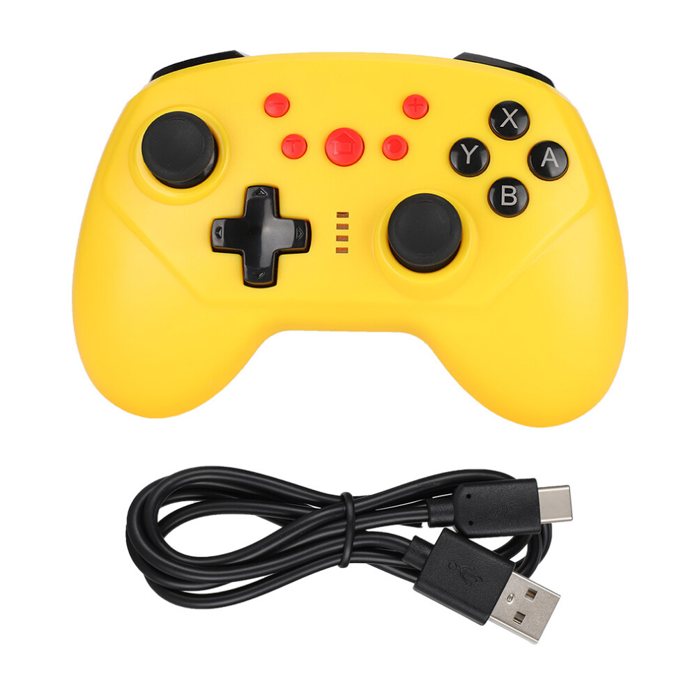 Multi-Platform Wireless Controller With Vibration Feedback Six-Axis Gyroscope Adjustable Sensitivity Ergonomic Build For Windows Switch Ios Android 9416038627767