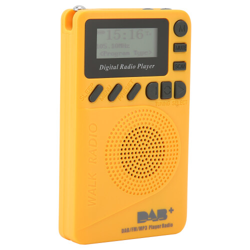 Ραδιόφωνο AM FM με οθόνη LCD και ηχείο πλήρους εμβέλειας, ψηφιακό φορητό ραδιόφωνο 2