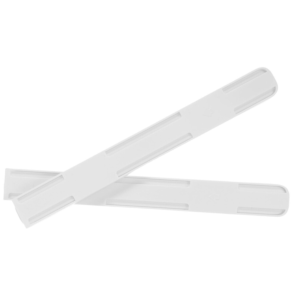 2Pcs Heavy Duty Plastic Drawer Slides With Selfadhesive Glides For Kitchen Cabinet Replacement 9426802850406