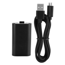 Indicatore LED Kit batteria ricaricabile Xbox, caricabatterie per controller a lunga durata con protezione di sicurezza per ricarica rapida per Xbox