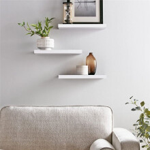 Floating Shelves for Wall,16In Wood Wall Shelf for Room Decor/Storage/Display,for Bedroom,Bathroom,Living Room,Kitchen,B