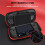 Carrying Case for , Shockproof Hard Travel Protective Case for  Console and Games Accessori 2