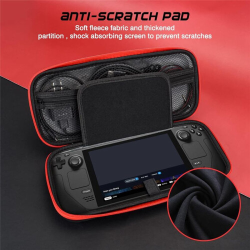Carrying Case for , Shockproof Hard Travel Protective Case for  Console and Games Accessori 1