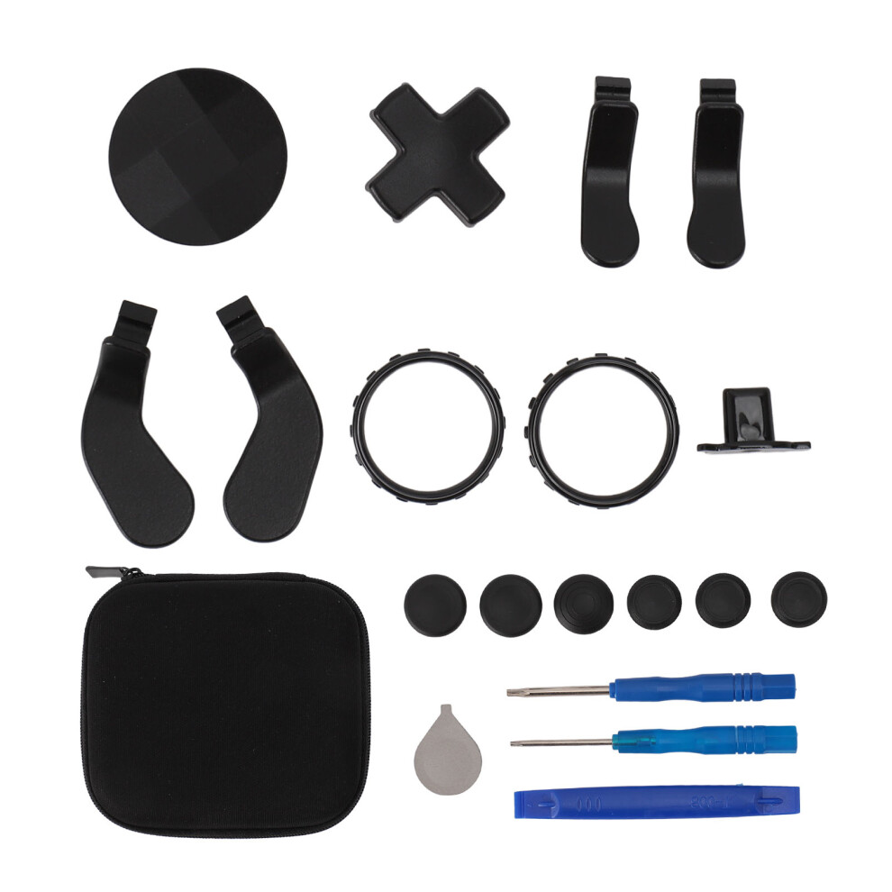 Customizable Thumbsticks And Paddles For Xbox Elite 2 Controller, Metal D-Pads Mod Swap Joysticks Magnetic Attachment Textured Grips Durable Materials 9416038631825