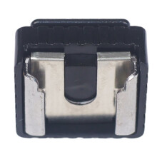 Flash Hot Shoe Bracket Standard Hotshoe Mount Adapter to 1/4 Screw for Studio Light Stand Tripod Speedight Accessory