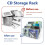 4Tier Clear Acrylic CD Holder Cascading CD Storage Rack,DVD/CD Display Rack & Vinyl Record Storage Stand 7