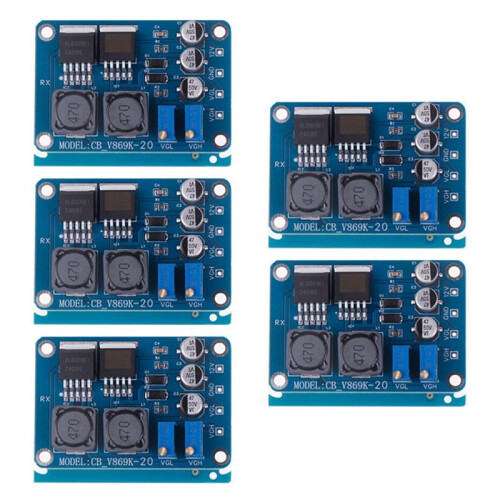 VGH VGL  Module for Repairing LCD Panel Y Broken Y Color Abnormal Horizontal  Problem VGH 15-40V VGL 5-28V 5Pcs