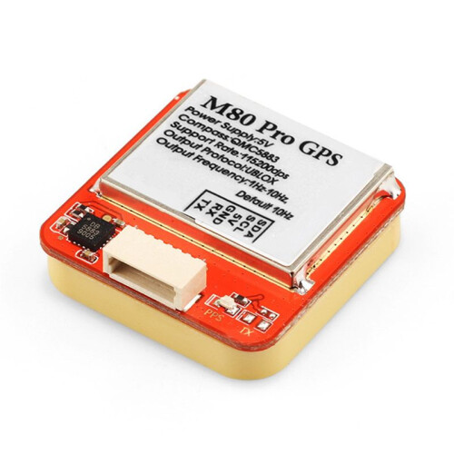 M80 PRO GPS Module with QMC5883 Compass Quick Positioning for FPV Racing Drone Long Range