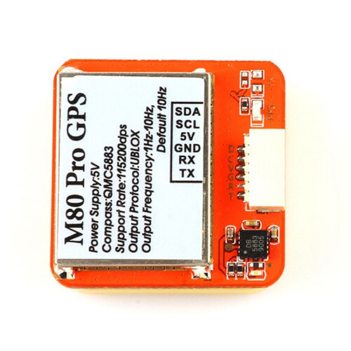 M80 PRO GPS Module with QMC5883 Compass Quick Positioning for FPV Racing Drone Long Range 2