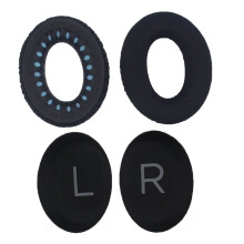 Ear Pads Replacement for QC45 Wireless Headphones Ear Cushions Headset Parts Black