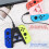 Charging Grip for / OLED Potable for Joy Con Charger Controller Comfort Handle Speed Charge While  White 3