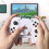 Charging Grip for / OLED Potable for Joy Con Charger Controller Comfort Handle Speed Charge While  White 8