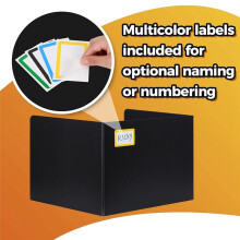 Student Desk Dividers - Waterproof Plastic Learning Bucket Dividers, Classroom Folders Teacher Supplies Easy-to-Clean