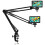 RIEVBCAU Flexible Microscope Arm Stand,Adjustable Metal Bracket Coin Microscope Mount Compatible with DM4 DM7 DM9 6