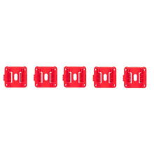 5 Stück für Milwaukee M18-Akkuhalter, 18-V-Lithium-Akku-Wandhalterung, Sichere und Geordnete Akku-Aufbewahrungslösung