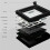 GMK26  Mechanical Keyboard 5.0/2.4ghz/Wired Hot Swappable Numpad Programmable for Win/ Support QMK/VIA White 3