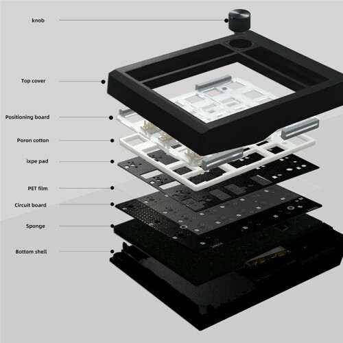GMK26  Mechanical Keyboard 5.0/2.4ghz/Wired Hot Swappable Numpad Programmable for Win/ Support QMK/VIA White 2