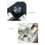 GMK26  Mechanical Keyboard 5.0/2.4ghz/Wired Hot Swappable Numpad Programmable for Win/ Support QMK/VIA White 7