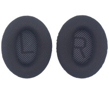 Ear Pads Replacement for QC35 Wireless Headphones Ear Cushions Headset Parts Black