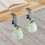 5 Pcs Single-Layer Locking Table Hook Student Bag Hook Office Desk Mobile Bag Hook Desk Side Table Hook Silver Gray 8