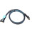 Gen5 MCIO Slimline SFF-8654 4i to SFF-8654 4i Cable Braided Cord Wire for Server Data Cable Connection Cable 3