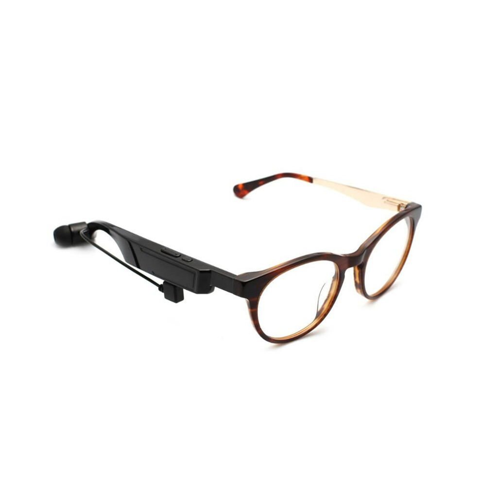 Bluetooth Smart Glasses Uv400 Wireless Audio Stereo Sunglasses Headsets Music Eyeglasses Unisex Light/Brown 6134064323295