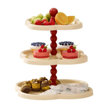 Portagioie Retrò, Portafrutta, Porta Dessert, Portaoggetti da Tavolo, Portaoggetti A Quattro Foglie B