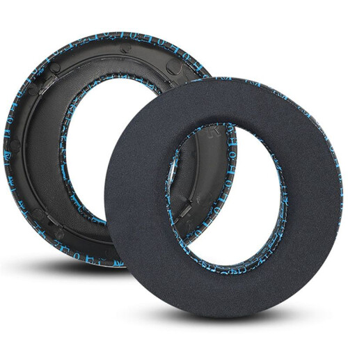 Cuscinetti Auricolari di Ricambio per Cuffie da Gioco per  PS5 PlayStation5 PULSE 3D, Comodi Cuscinetti Auricolari, Nero-Giallo 1