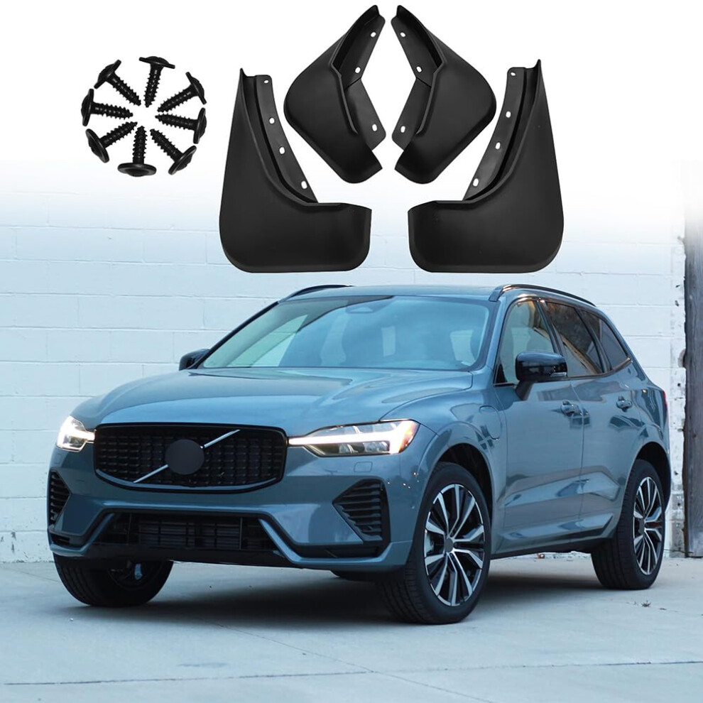 Mud Flaps For Volvo Xc60 20182025 Front And Rear Splash Guards Allweather Protection 9426802850734