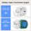 Tuya WiFi  Thermostat RF433 Water Gas Boiler Actuator Programmable Temperature Controller for Alexa, Home 7