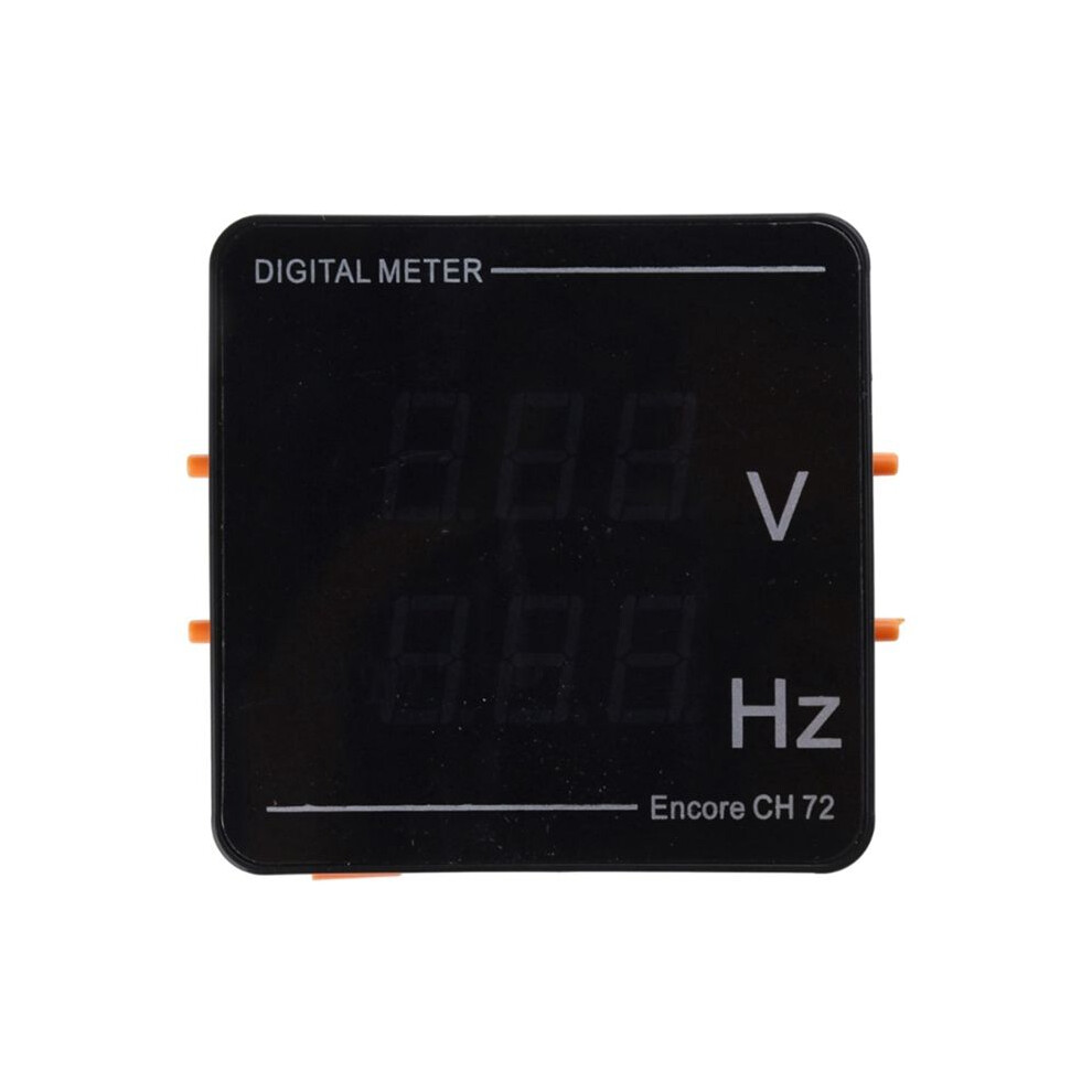 Upgraded Digital Voltmeter Frequency Panel Voltage Hz-Tester Ac50-500V 10-99.9Hz Red-Digits Display 6133283646291