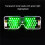 Voice Activated LED Light Emitting Glasses Making Kit Light-Emitting Diode Light DIY Electronic Kit Soldering Assembly,B 5