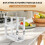 Kitchen Storage Rotating Rack Multi-Layer Storage Rack Cabinet Food Ingredient Storage Pull-Type Rotating Spice Rack 2