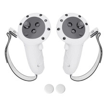 Siliconen Grip Cover voor Meta Quest 3/3S VR met Batterij Vervangingsopening Cover voor Meta Quest 3/3S VR Accessoires B