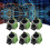 6 Pezzi per  PRO Hall Joystick Elettromagnetico Regolabile IC Elettromagnetico Hall Thumbstick 3D Analog Stick 5